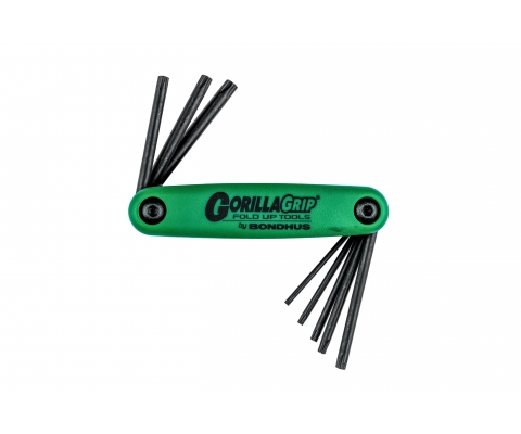 Ključevi imbus na plastičnom držaču Bondhus TORX TX9 - TX40 12634 8 kom