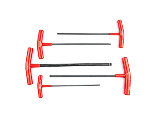 Set T-odvijača sa kugličnom glavom Bondhus ProGuard HEX 4,0 - 10,0 13148 5 kom